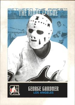 #145 George Gardner - Los Angeles Sharks - 2009-10 In The Game Between The Pipes Hockey
