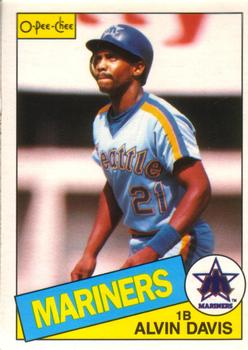 #145 Alvin Davis - Seattle Mariners - 1985 O-Pee-Chee Baseball