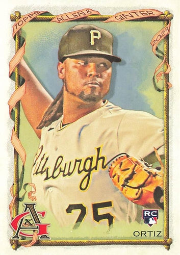#145 Luis Ortiz - Pittsburgh Pirates - 2023 Topps Allen & Ginter Baseball