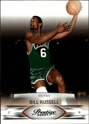 #145 Bill Russell - Boston Celtics - 2009-10 Panini Prestige Basketball