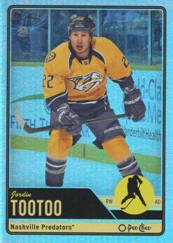#145 Jordin Tootoo - Nashville Predators - 2012-13 O-Pee-Chee - Rainbow Hockey