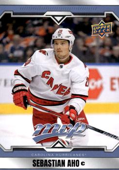 #145 Sebastian Aho - Carolina Hurricanes - 2024-25 Upper Deck MVP Hockey