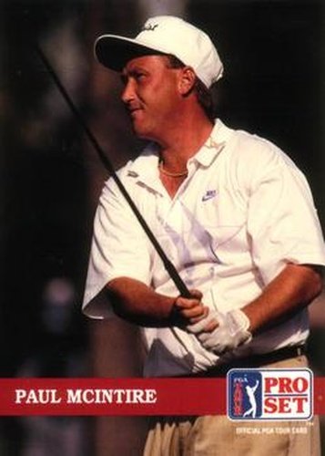 #145 Paul McIntire - 1992 Pro Set PGA Tour Golf