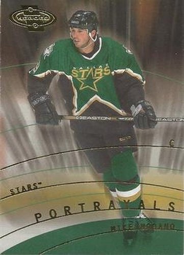 #145 Mike Modano - Dallas Stars - 2000-01 Upper Deck Heroes Hockey