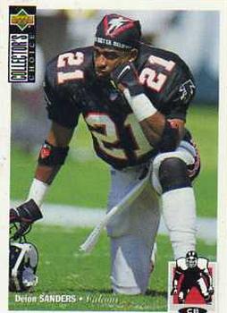 #145 Deion Sanders - Atlanta Falcons - 1994 Collector's Choice Football
