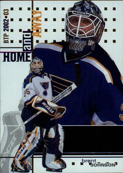 #145 Brent Johnson - St. Louis Blues - 2002-03 Be a Player Between the Pipes Hockey