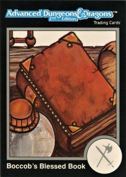 #145 Boccob's Blessed Book - 1991 TSR Advanced Dungeons & Dragons - Silver