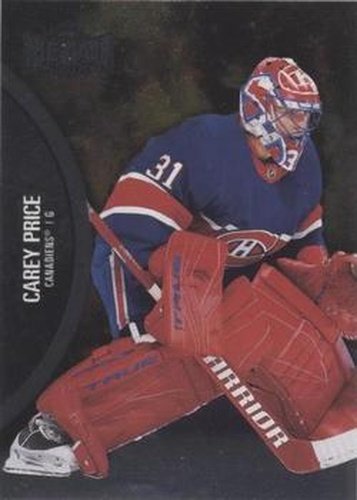 #145 Carey Price - Montreal Canadiens - 2021-22 Skybox Metal Universe Hockey