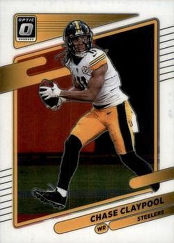#145 Chase Claypool - Pittsburgh Steelers - 2021 Donruss Optic Football
