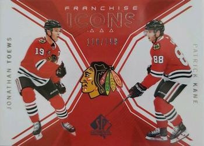 #145 Jonathan Toews / Patrick Kane - Chicago Blackhawks - 2018-19 SP Authentic Hockey