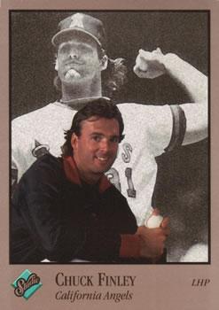 #145 Chuck Finley - California Angels - 1992 Studio Baseball