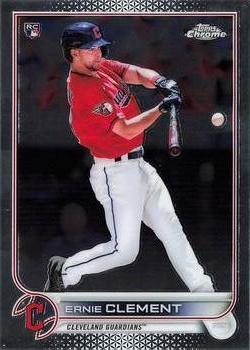 #145 Ernie Clement - Cleveland Guardians - 2022 Topps Chrome Baseball