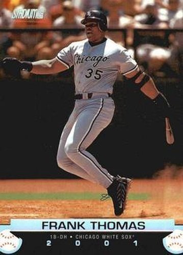 #145 Frank Thomas - Chicago White Sox - 2001 Stadium Club Baseball