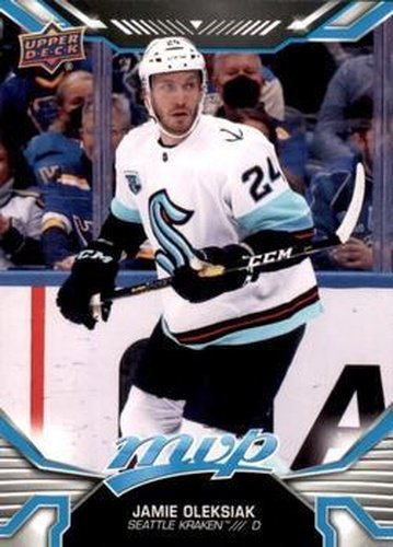 #145 Jamie Oleksiak - Seattle Kraken - 2022-23 Upper Deck MVP Hockey