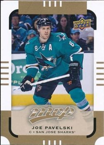 #145 Joe Pavelski - San Jose Sharks - 2015-16 Upper Deck MVP Hockey