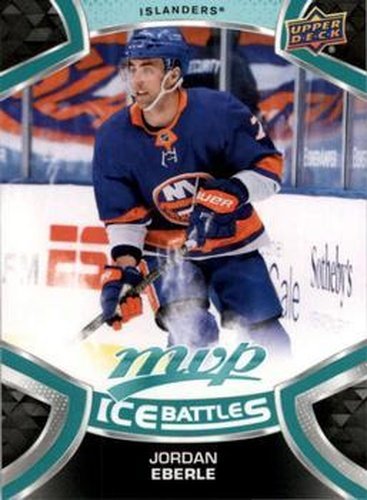 #145 Jordan Eberle - New York Islanders - 2021-22 Upper Deck MVP - Ice Battles Hockey