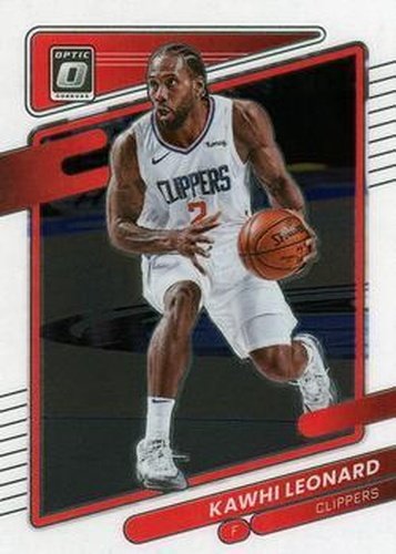 #145 Kawhi Leonard - Los Angeles Clippers - 2021-22 Donruss Optic Basketball
