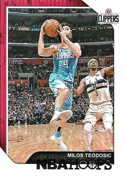 #145 Milos Teodosic - Los Angeles Clippers - 2018-19 Hoops Basketball