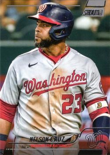 #145 Nelson Cruz - Washington Nationals - 2022 Stadium Club Baseball