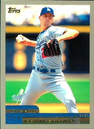 #145 Kevin Brown - Los Angeles Dodgers - 2000 Topps Baseball