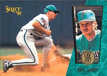 #145 Kurt Abbott - Florida Marlins - 1995 Select Baseball