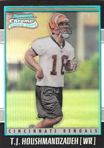 #145 T.J. Houshmandzadeh - Cincinnati Bengals - 2001 Bowman Chrome Football
