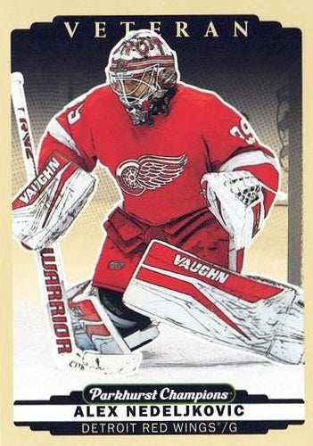 #145 Alex Nedeljkovic - Detroit Red Wings - 2022-23 Parkhurst Champions Hockey