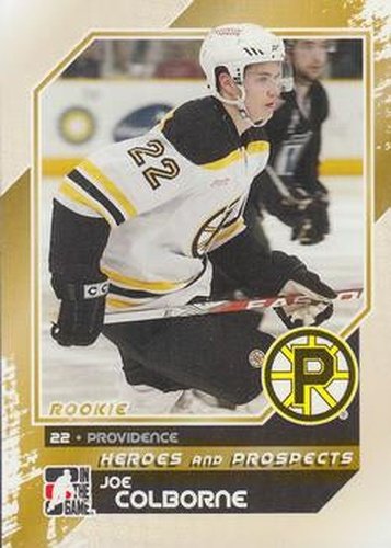#145 Joe Colborne - Providence Bruins - 2010-11 In The Game Heroes and Prospects Hockey