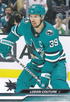 #145 Logan Couture - San Jose Sharks - 2023-24 Upper Deck Hockey