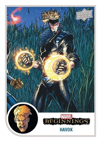 #145 Havok - 2022 Upper Deck Marvel Beginnings