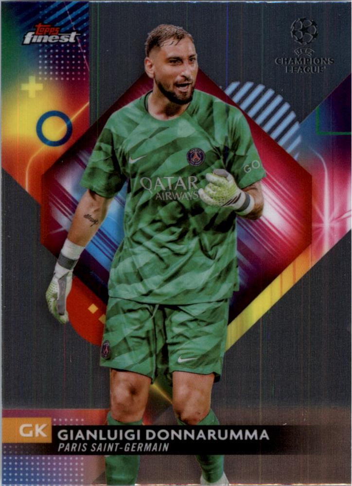 #145 Gianluigi Donnarumma - Paris Saint-Germain - 2023-24 Finest UEFA Club Competitions Soccer