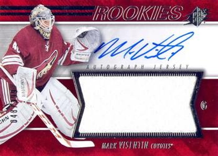 #145 Mark Visentin - Arizona Coyotes - 2014-15 SPx Hockey