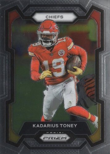 #145 Kadarius Toney - Kansas City Chiefs - 2023 Panini Prizm Football