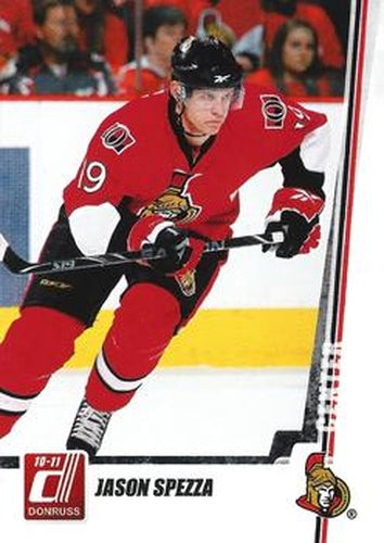 #145 Jason Spezza - Ottawa Senators - 2010-11 Donruss Hockey