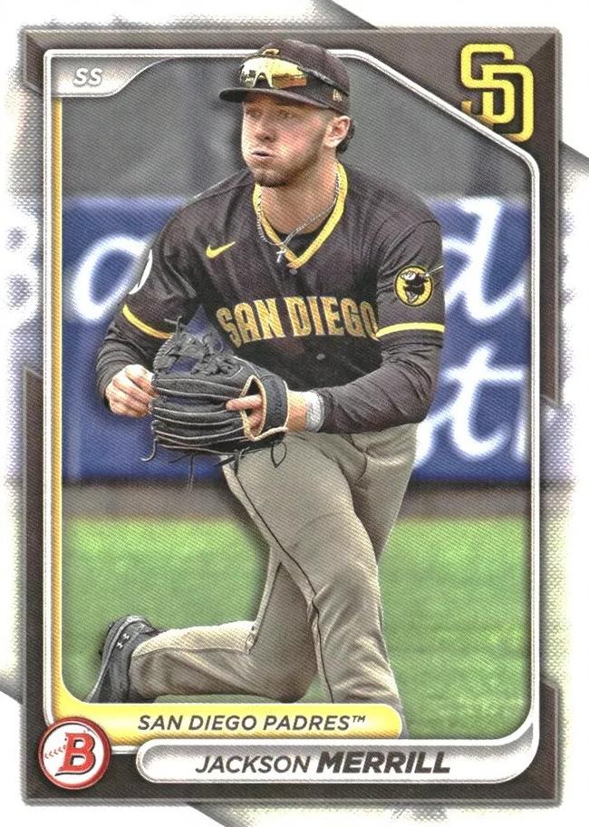 #BP-145 Jackson Merrill - San Diego Padres - 2024 Bowman - Prospects Baseball
