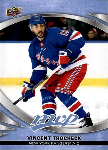 #145 Vincent Trocheck - New York Rangers - 2023-24 Upper Deck MVP Hockey