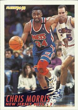 #145 Chris Morris - New Jersey Nets - 1994-95 Fleer Basketball