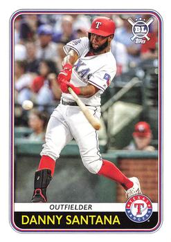 #146 Danny Santana - Texas Rangers - 2020 Topps Big League Baseball