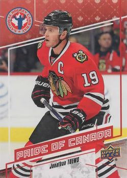 #CAN6 Jonathan Toews - Chicago Blackhawks - 2017 Upper Deck National Hockey Card Day Canada Hockey