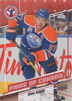 #CAN9 Connor McDavid - Edmonton Oilers - 2017 Upper Deck National Hockey Card Day Canada Hockey