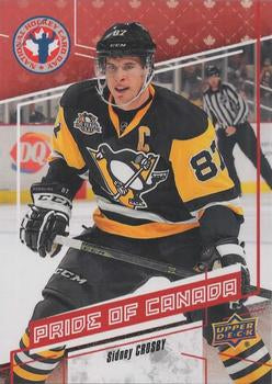 #CAN10 Sidney Crosby - Pittsburgh Penguins - 2017 Upper Deck National Hockey Card Day Canada Hockey