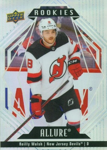 #146 Reilly Walsh - New Jersey Devils - 2022-23 Upper Deck Allure Hockey