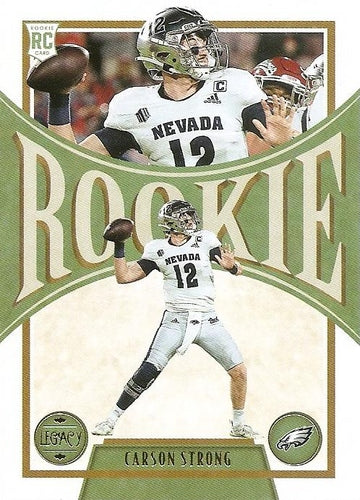 #146 Carson Strong - Philadelphia Eagles - 2022 Panini Legacy Football