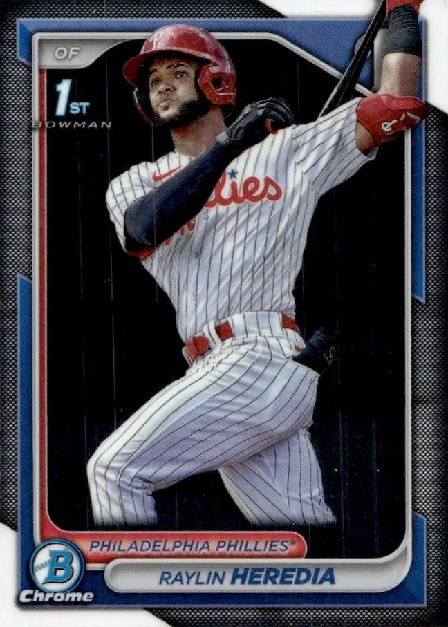 #BCP-146 Raylin Heredia - Philadelphia Phillies - 2024 Bowman - Chrome Prospects Baseball