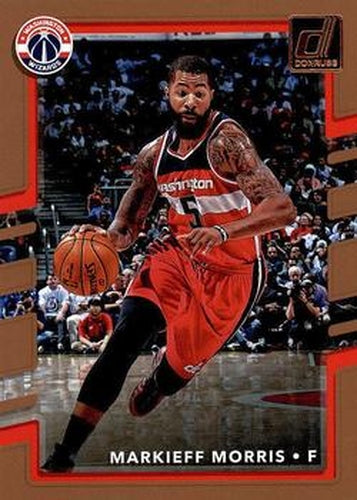 #146 Markieff Morris - Washington Wizards - 2017-18 Donruss Basketball