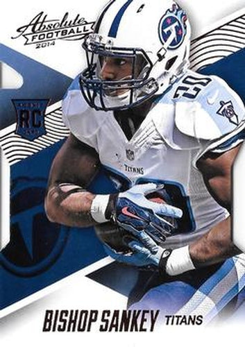 #146 Bishop Sankey - Tennessee Titans - 2014 Panini Absolute - Red Football