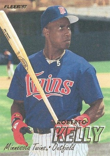 #146 Roberto Kelly - Minnesota Twins - 1997 Fleer Baseball