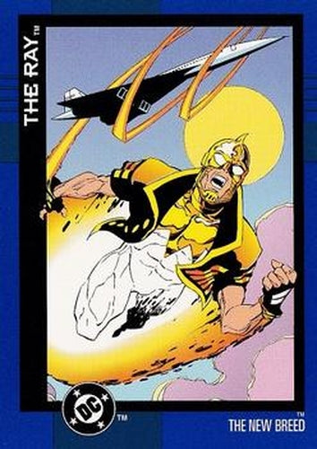 #146 The Ray - 1993 SkyBox DC Cosmic Teams