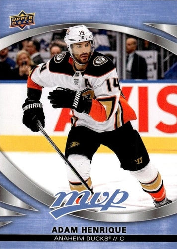 #146 Adam Henrique - Anaheim Ducks - 2023-24 Upper Deck MVP Hockey