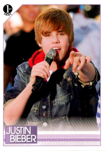 #146 On June 4, 2010, Justin packed Rockefeller Pla - 2010 Panini Justin Bieber
